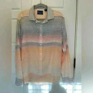 Charleston threads men’s XL button downcotton long sleeves 100 % Cotton Cool